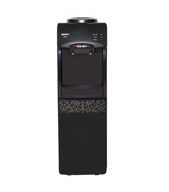 Orient Water Dispenser Icon 2 Taps Black