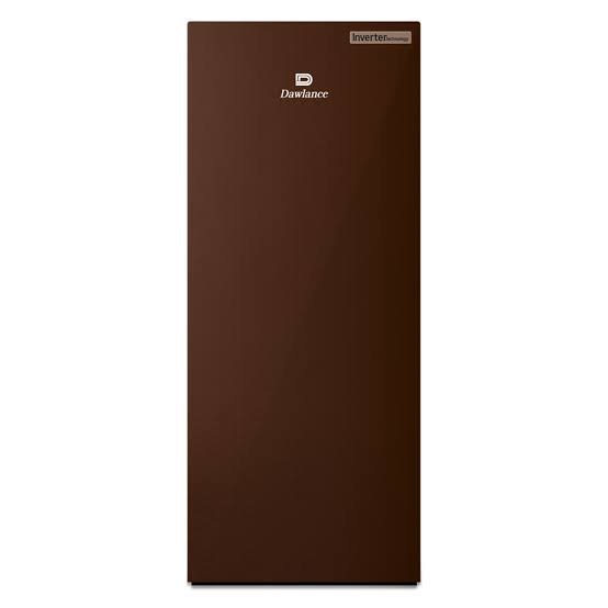 Dawlance Vertical Freezer VF-1035WB Glass Door Inverter Luxe Brown